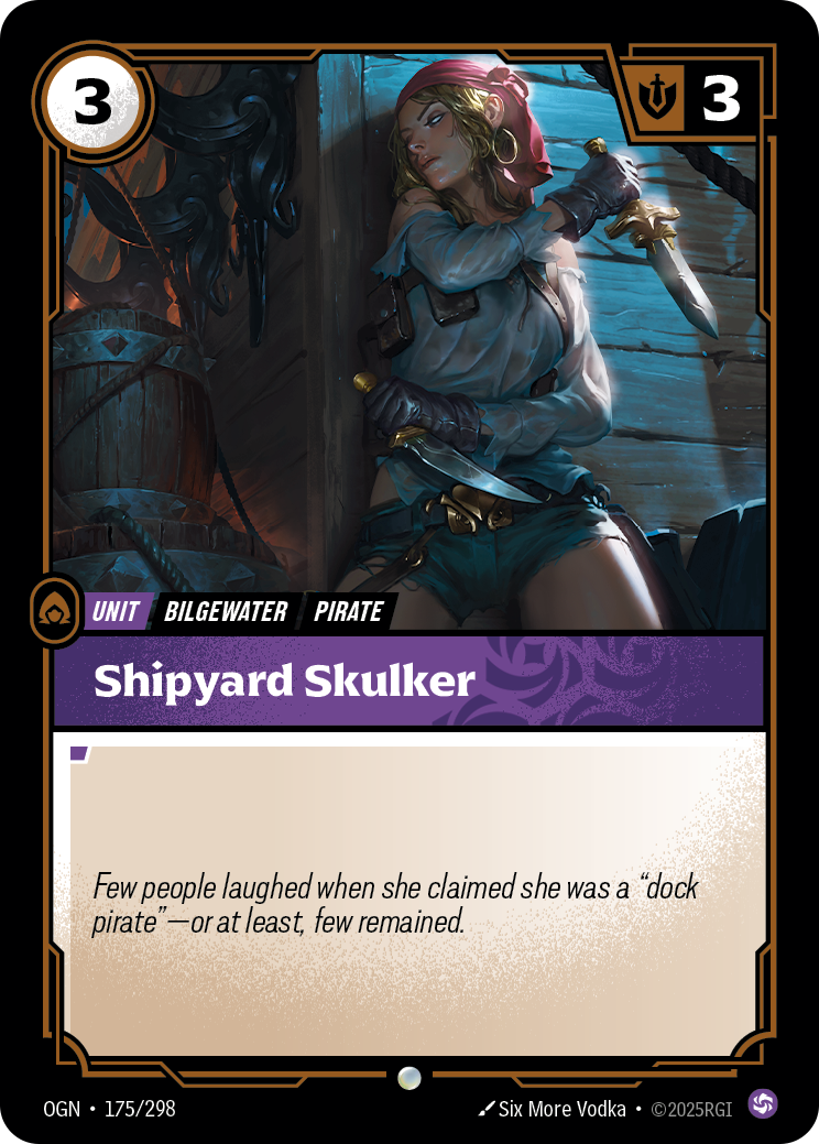 Shipyard Skulker - Riftbound TCG Card