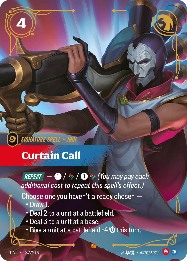 Curtain Call - Riftbound TCG Card