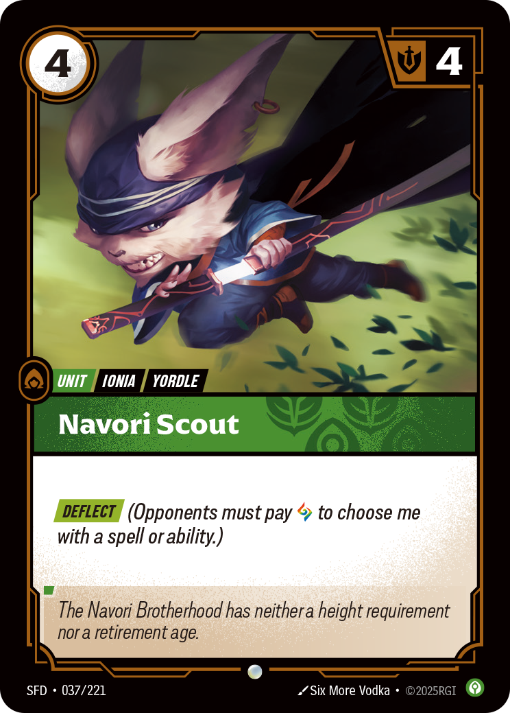 Navori Scout - Riftbound TCG Card