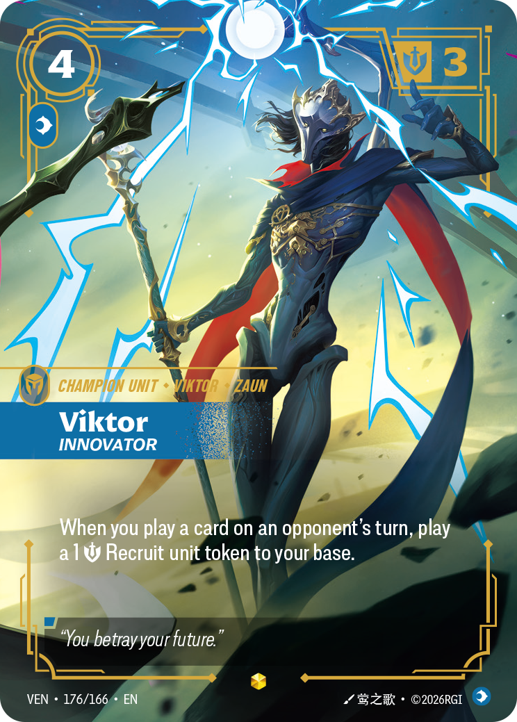 Viktor, Innovator (Foil) - Riftbound Vendetta