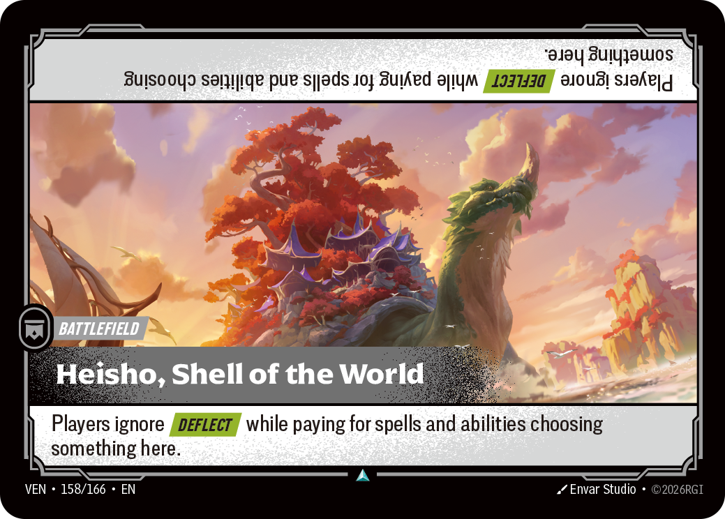 Heisho, Shell of the World - Riftbound Vendetta