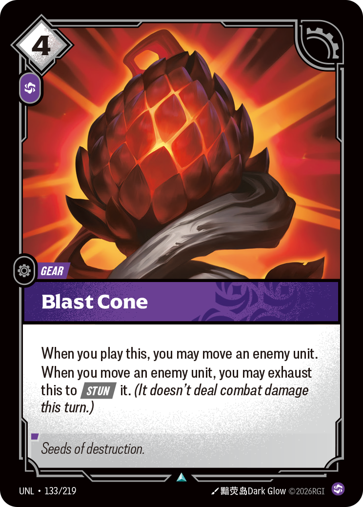 Blast Cone - Riftbound TCG Card