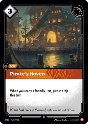 Pirate's Haven - Riftbound TCG Card