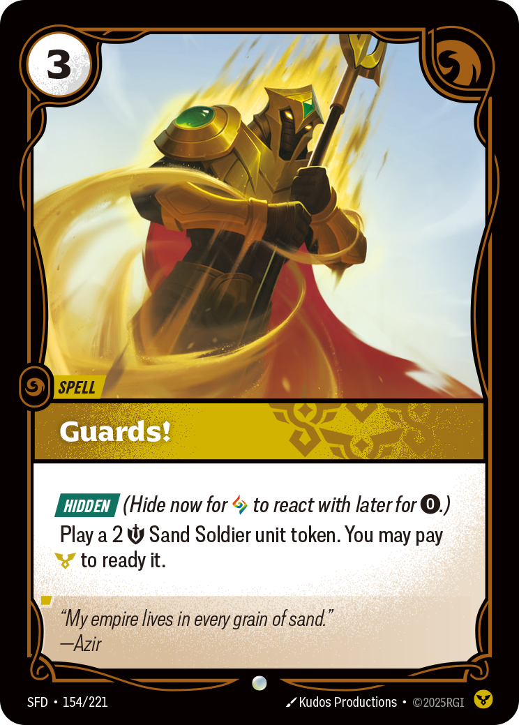 Guards! - Riftbound TCG Card