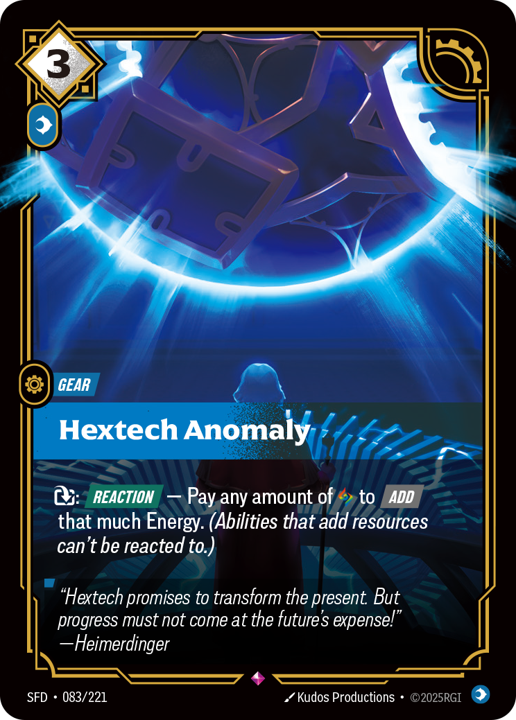 Hextech Anomaly - Riftbound TCG Card