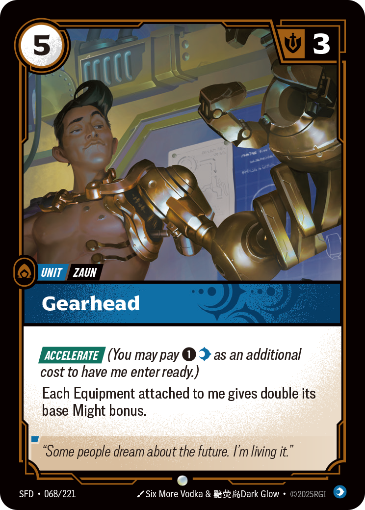 Gearhead - Riftbound TCG Card