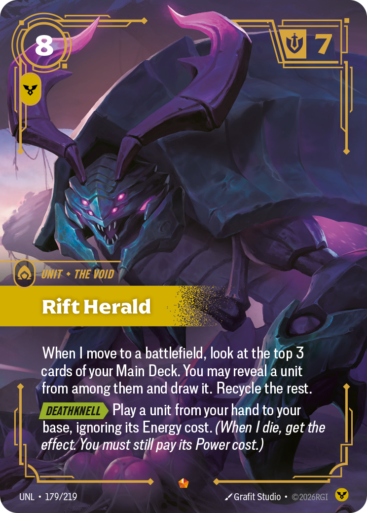Rift Herald - Riftbound TCG Card