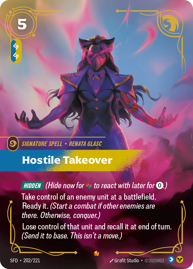 Hostile Takeover - Riftbound TCG Card