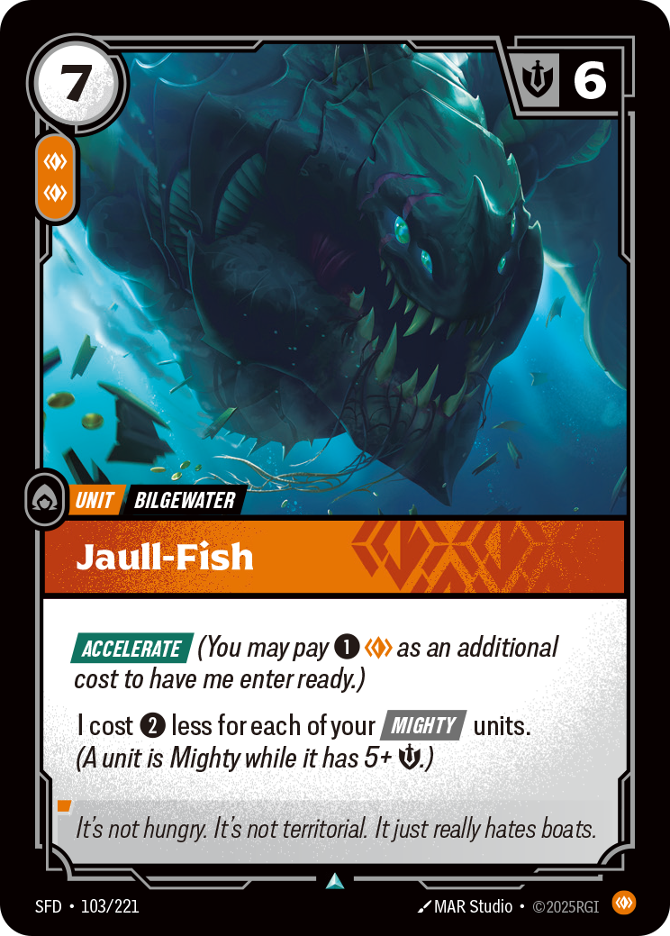 Jaull-Fish - Riftbound TCG Card