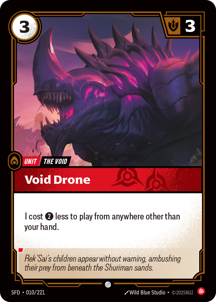Void Drone - Riftbound TCG Card