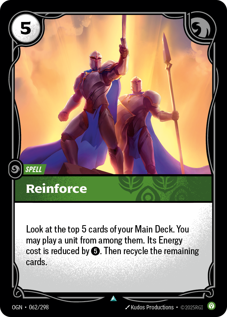 Reinforce - Riftbound TCG Card