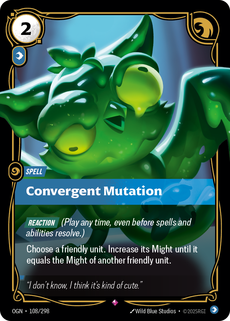 Convergent Mutation - Riftbound TCG Card