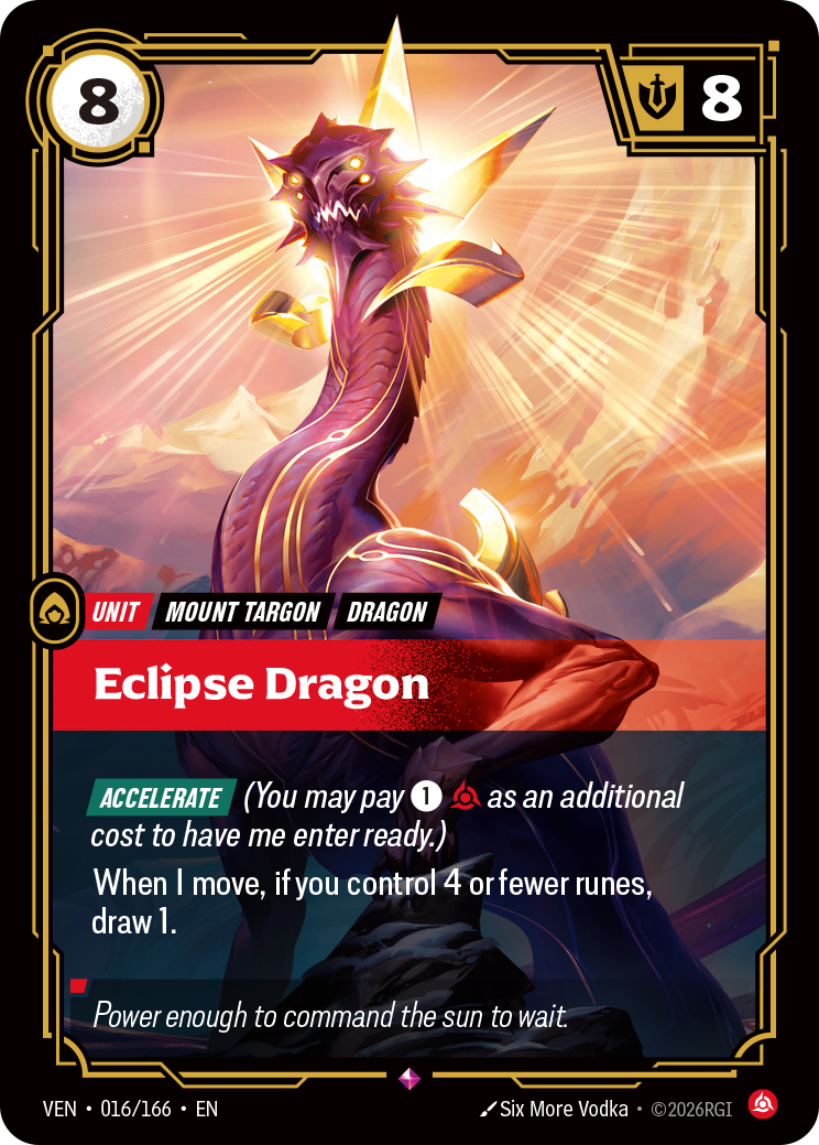 Eclipse Dragon (Foil) - Riftbound Vendetta