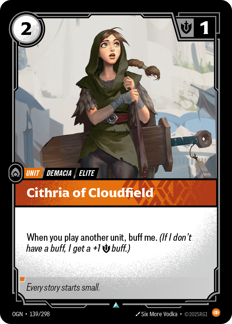 Cithria of Cloudfield - Riftbound TCG Card