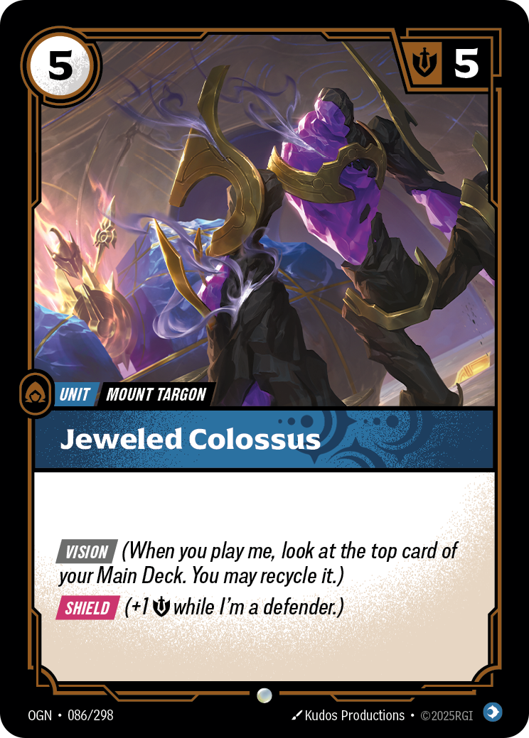 Jeweled Colossus - Riftbound TCG Card