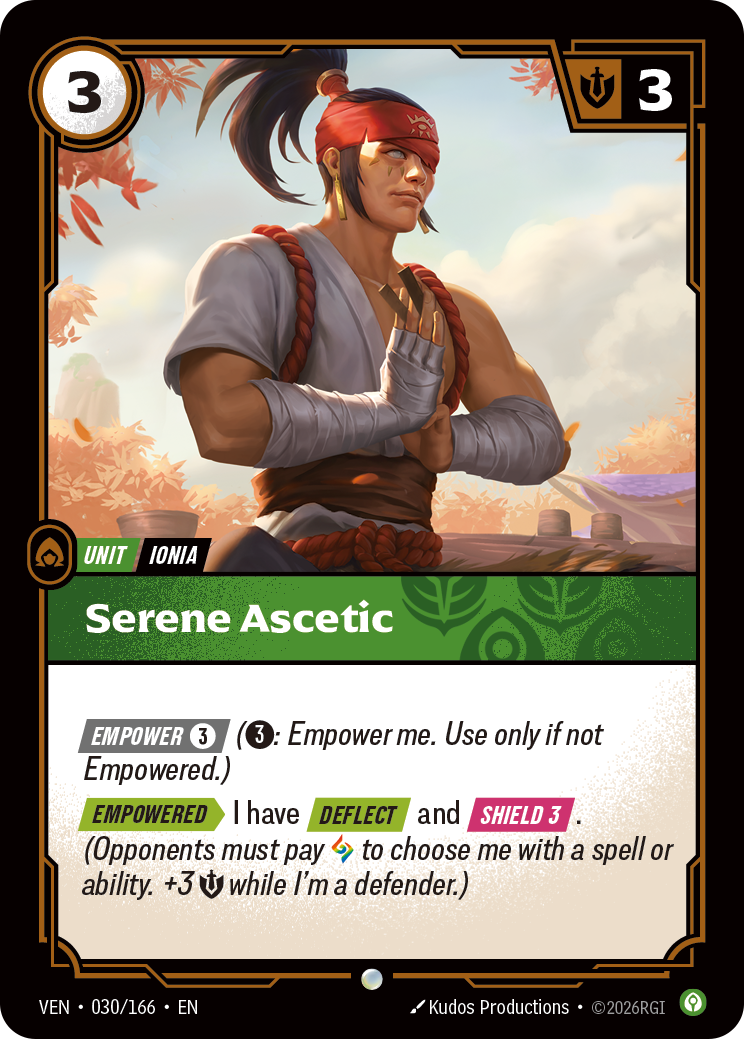Serene Ascetic - Riftbound Vendetta