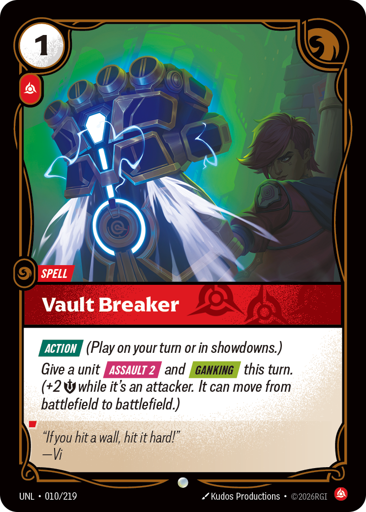 Vault Breaker - Riftbound TCG Card