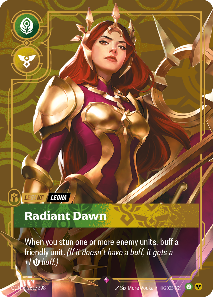Leona - Radiant Dawn - Riftbound TCG Card