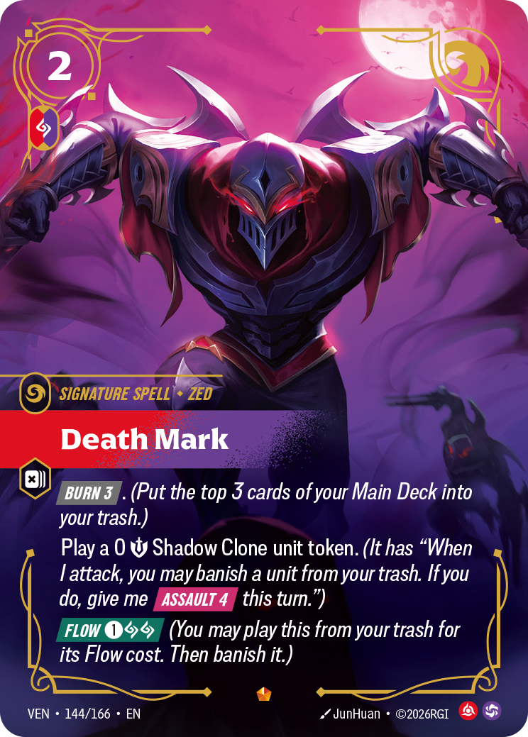 Death Mark (Foil) - Riftbound Vendetta