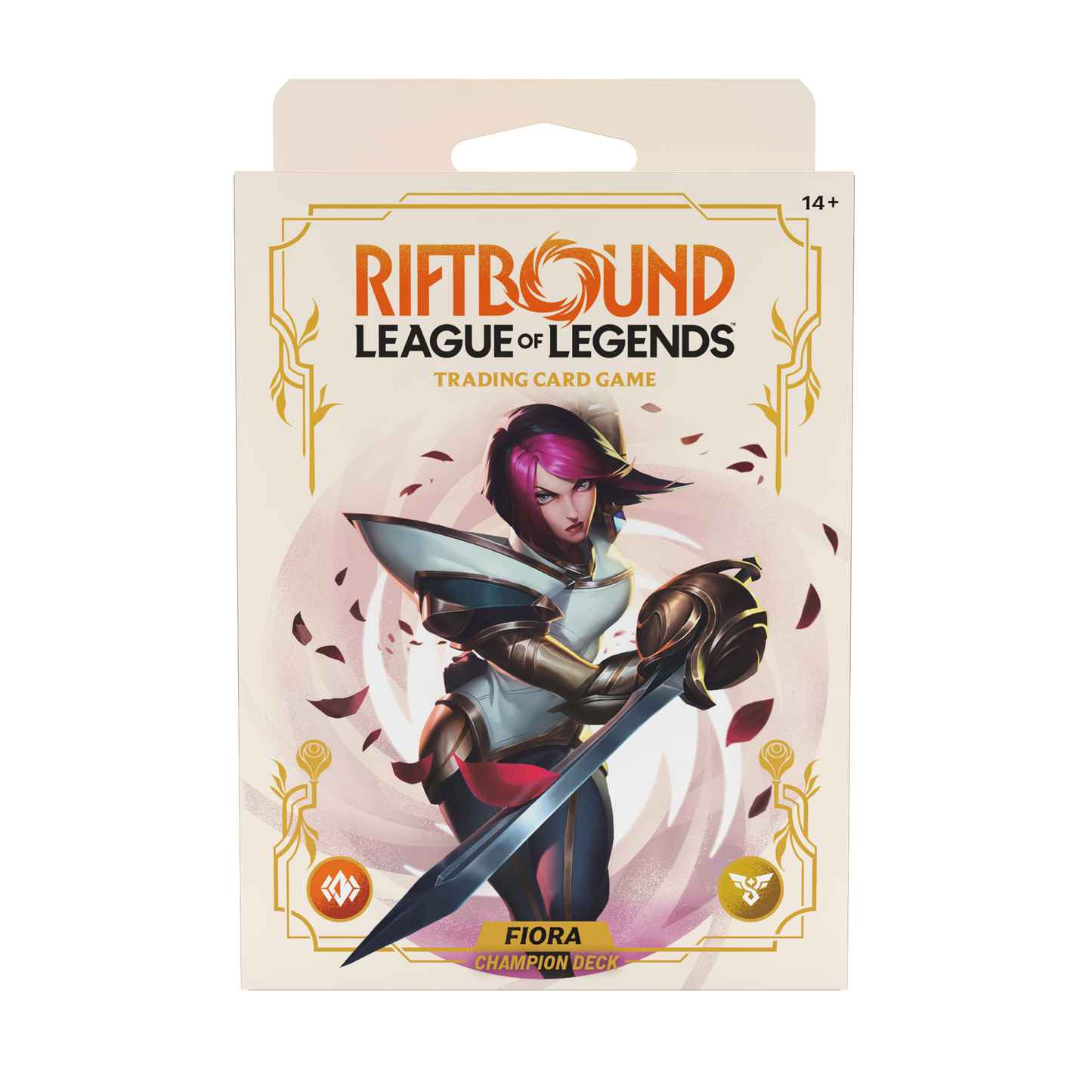 Spiritforged - Champion Deck (Fiora) Display - Official Riftbound Product