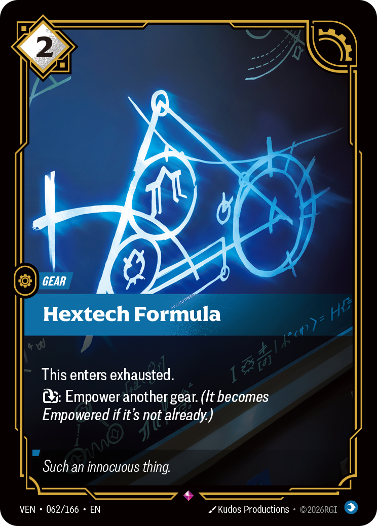 Hextech Formula (Foil) - Riftbound Vendetta