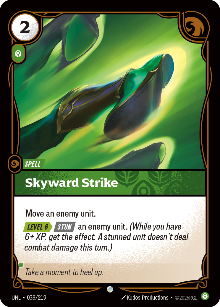 Skyward Strike - Riftbound TCG Card