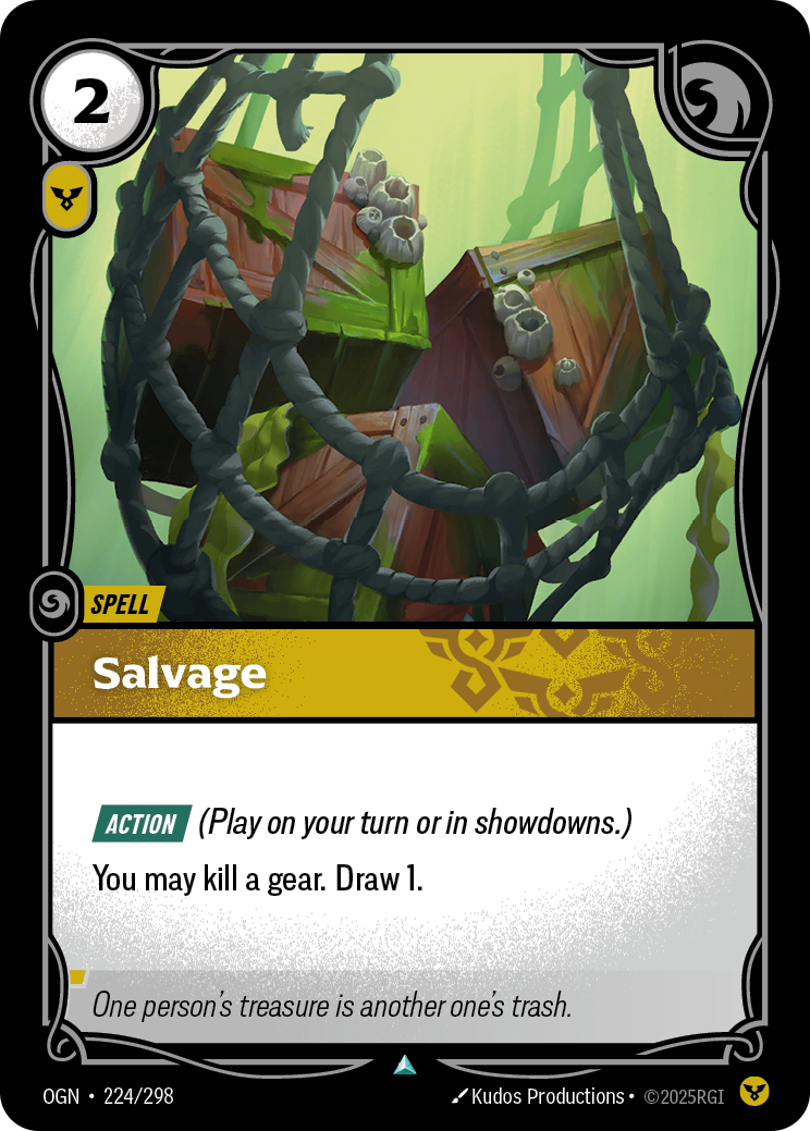 Salvage - Riftbound TCG Card