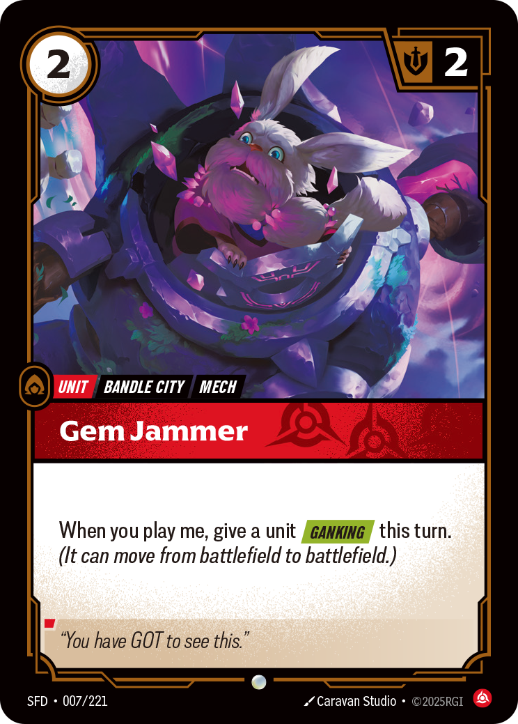 Gem Jammer - Riftbound TCG Card
