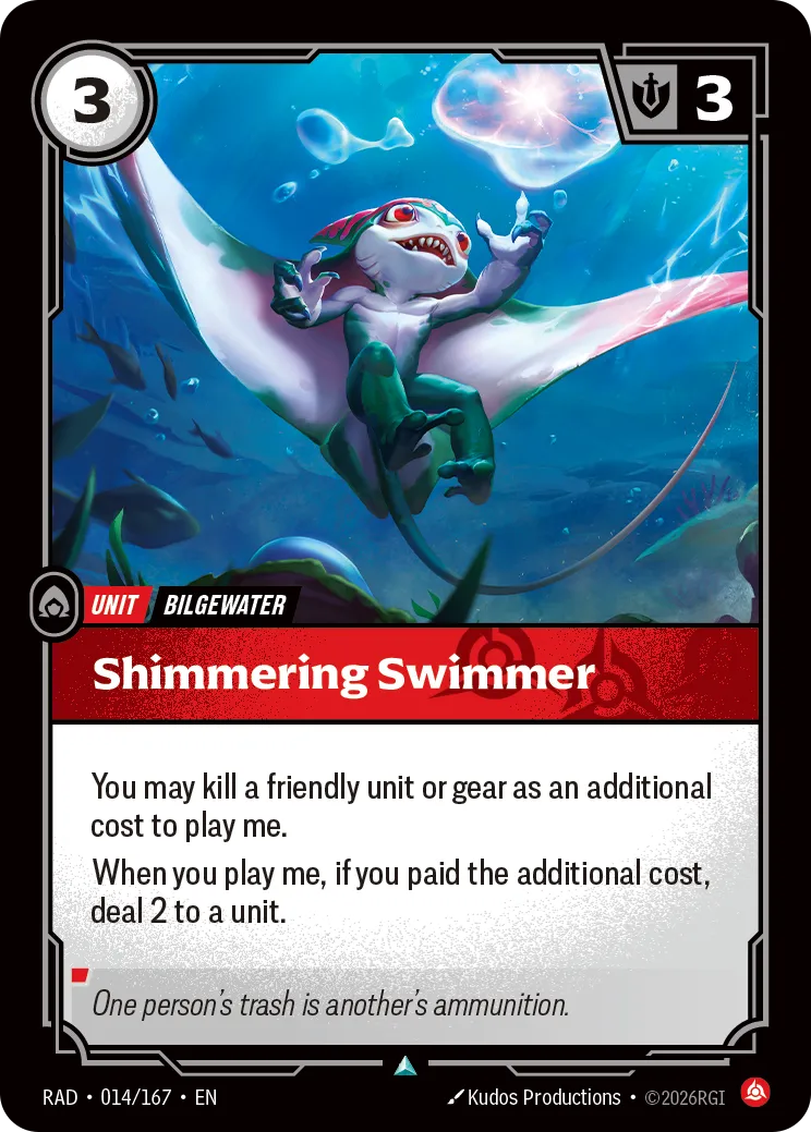 Shimmering Swimmer - Riftbound Radiance