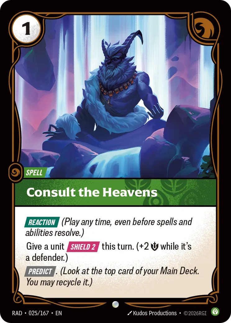 Consult the Heavens - Riftbound Radiance