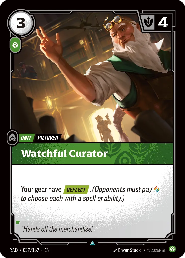 Watchful Curator - Riftbound Radiance