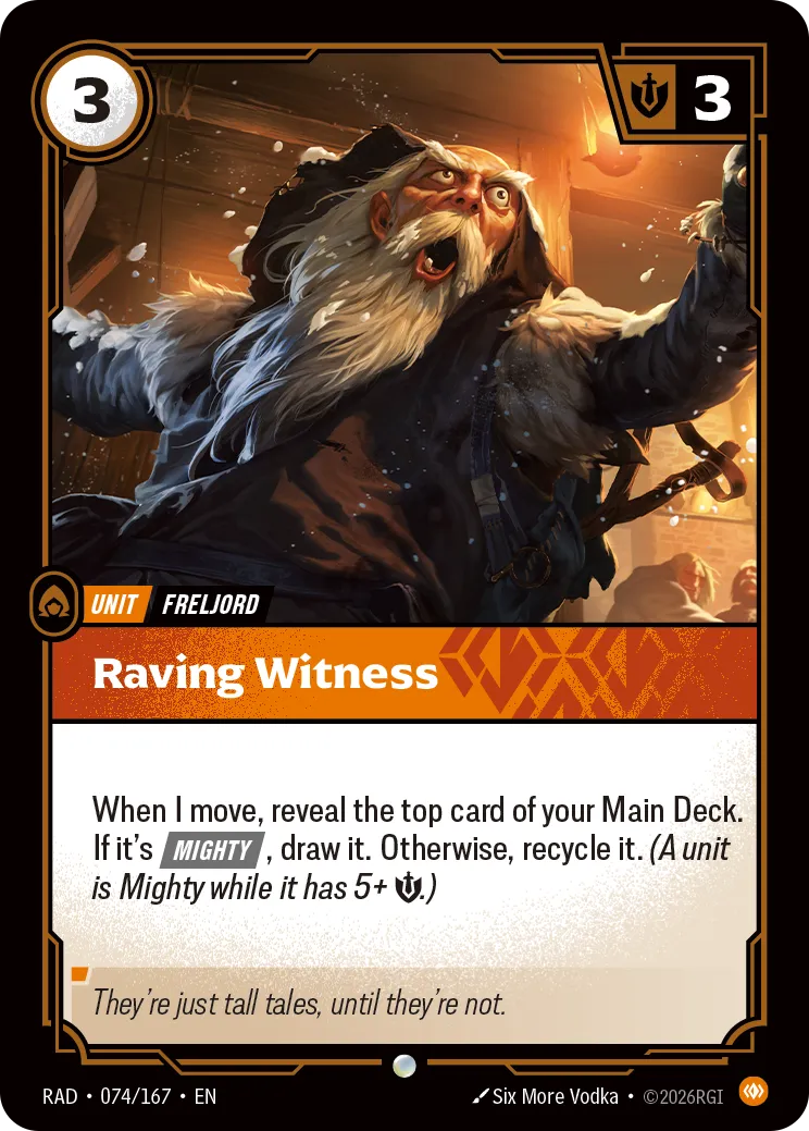 Raving Witness - Riftbound Radiance