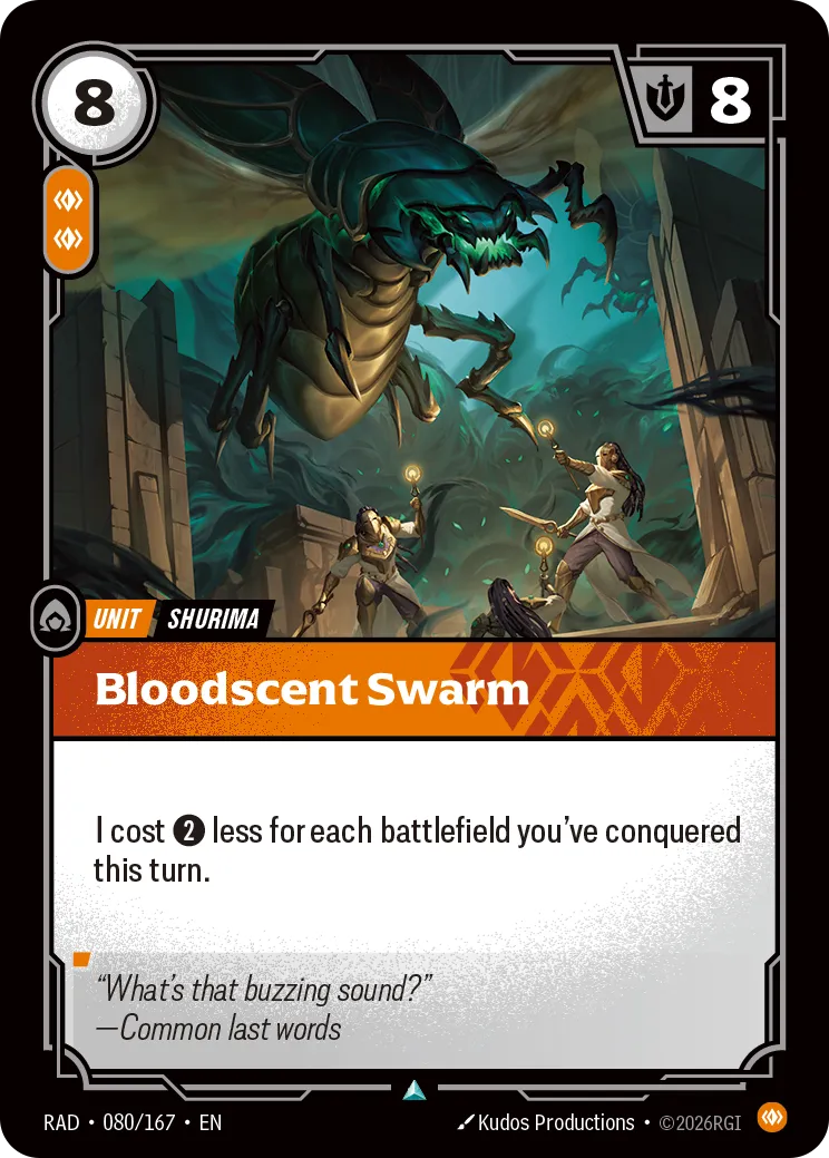 Bloodscent Swarm - Riftbound Radiance