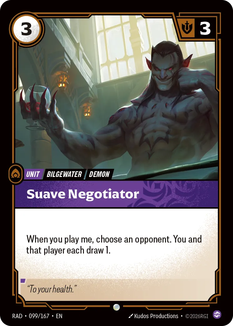 Suave Negotiator - Riftbound Radiance