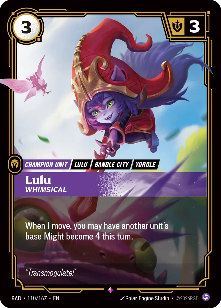Lulu, Whimsical (Foil) - Riftbound Radiance