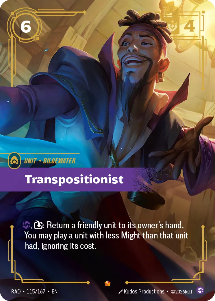 Transpositionist (Foil) - Riftbound Radiance