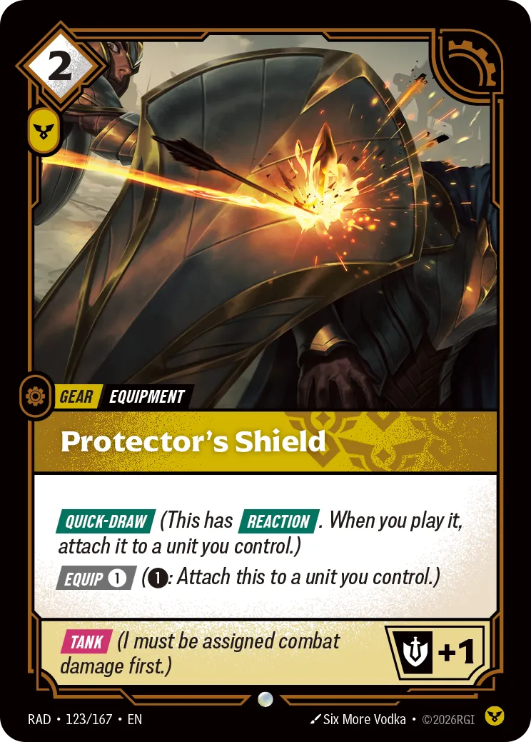 Protector's Shield - Riftbound Radiance