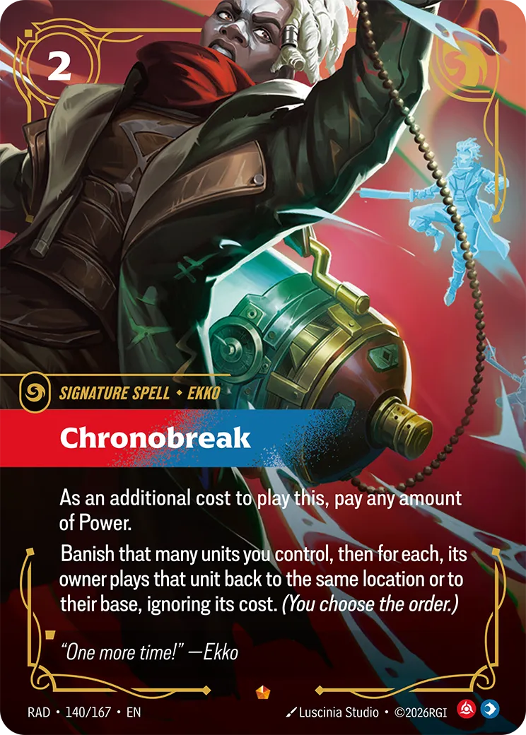 Chronobreak (Foil) - Riftbound Radiance
