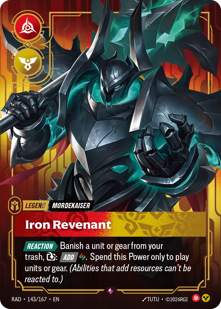 Radiance - Pre-Rift Constructed Mini Deck (Mordekaiser, Iron Revenant)