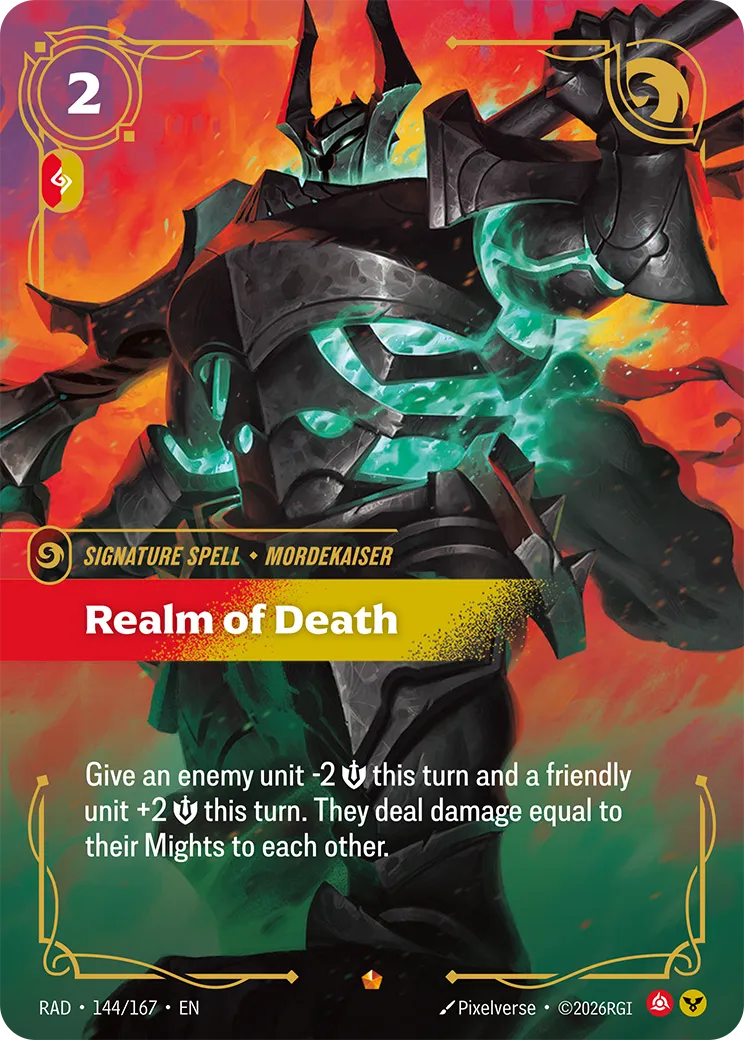 Realm of Death (Foil) - Riftbound Radiance