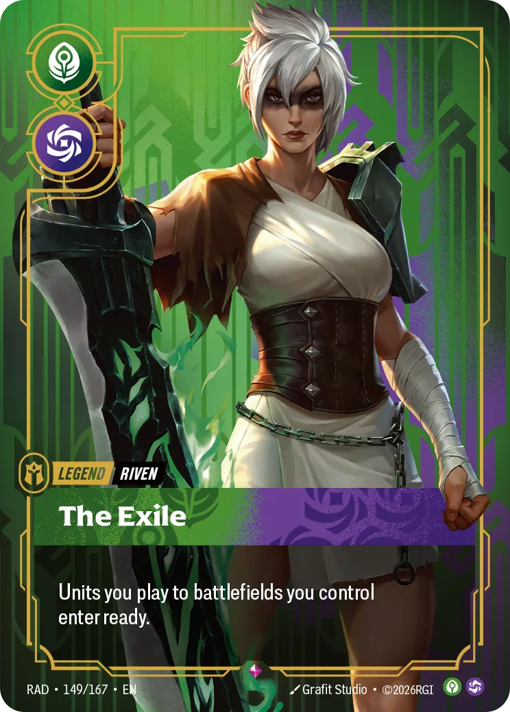 Riven, The Exile (Foil) - Riftbound Radiance
