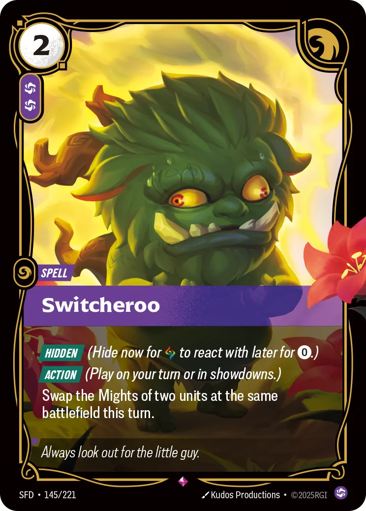 Switcheroo (Foil) - Riftbound Spiritforged