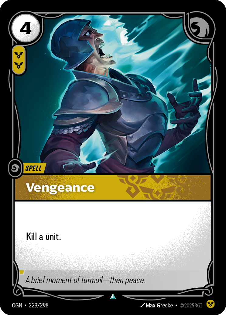 Vengeance - Riftbound TCG Card