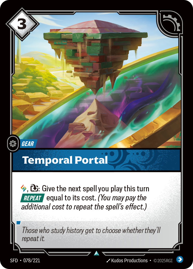 Temporal Portal - Riftbound TCG Card