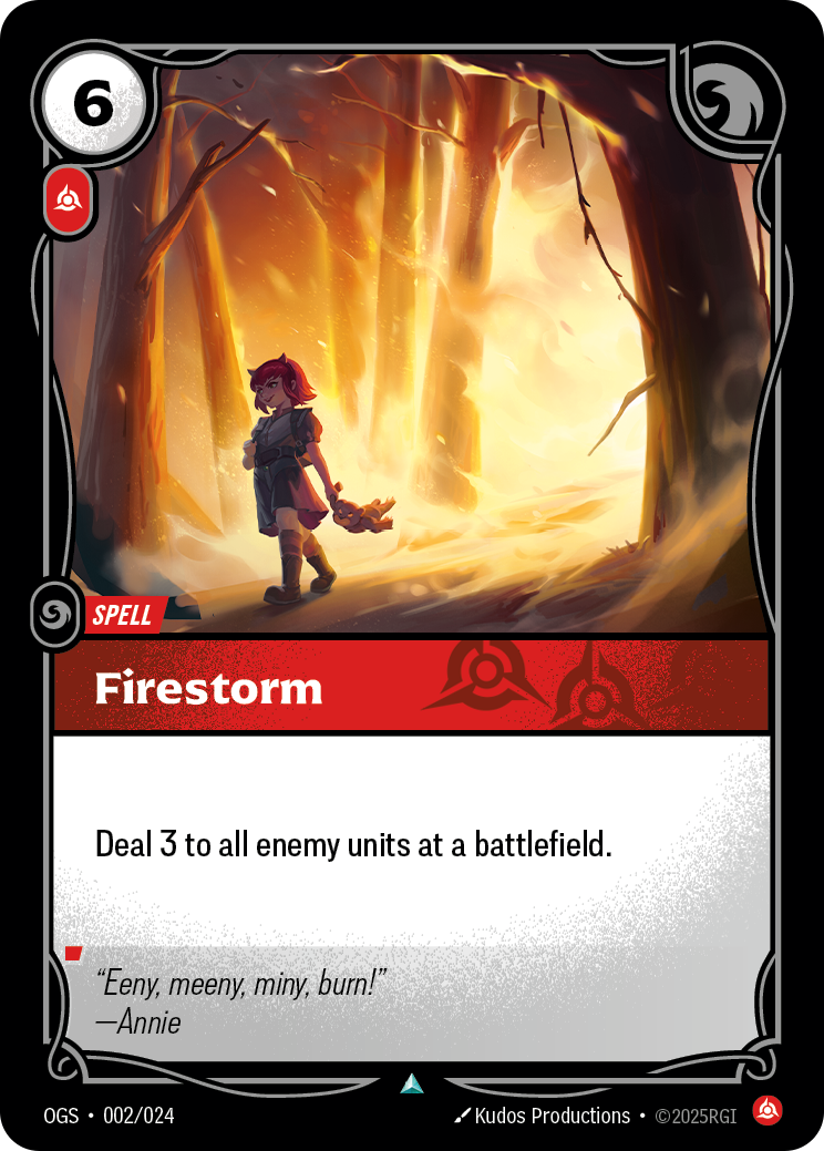 Firestorm - Riftbound TCG Card