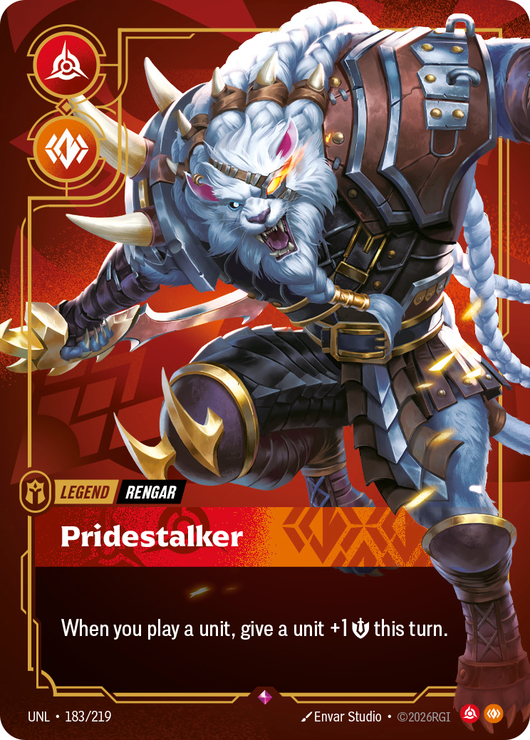Rengar - Pridestalker - Riftbound TCG Card