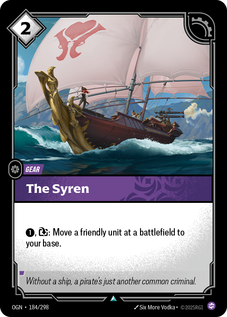 The Syren - Riftbound TCG Card