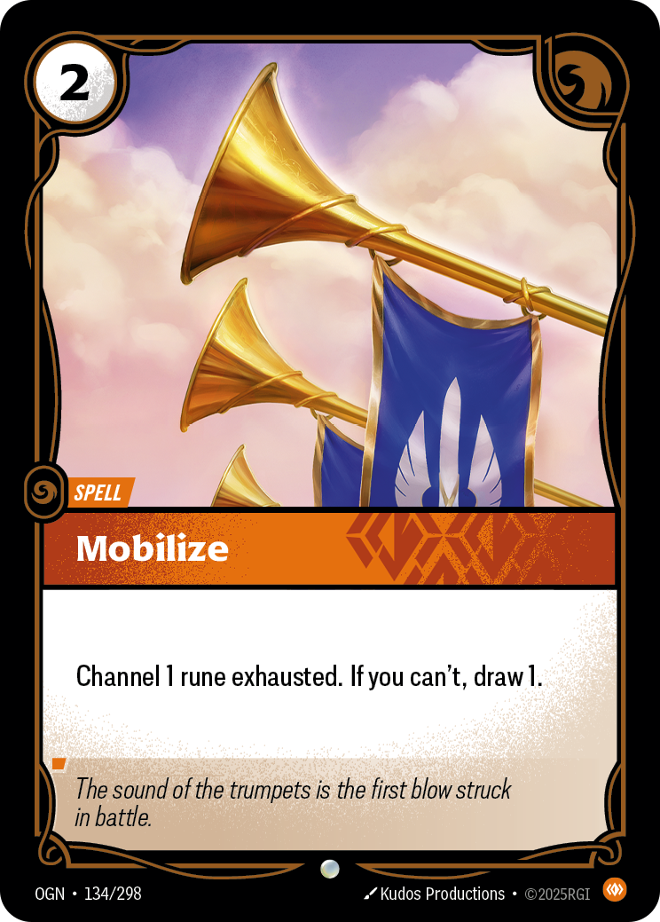 Mobilize - Riftbound TCG Card