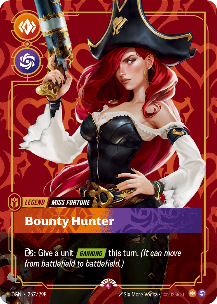 Miss Fortune - Bounty Hunter - Riftbound TCG Card