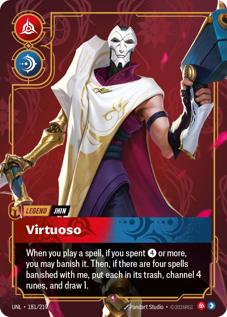 Jhin - Virtuoso - Riftbound TCG Card